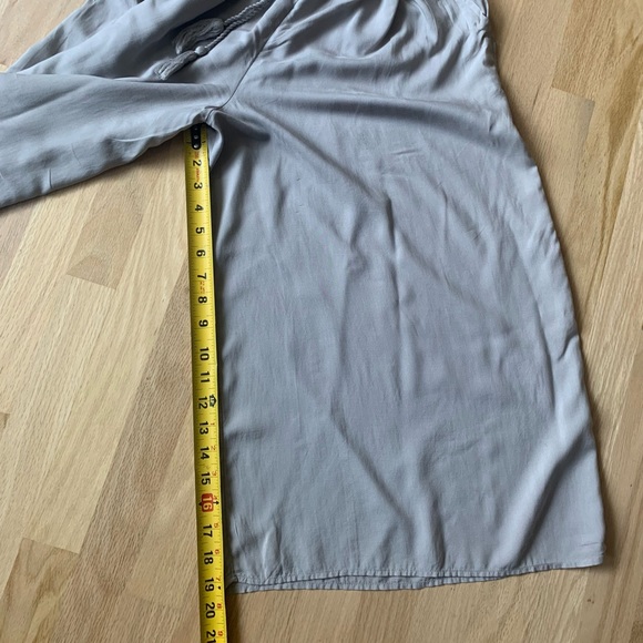 Wilfred nanette wide leg pants modal gray sz XS / XXS - Picture 7 of 8